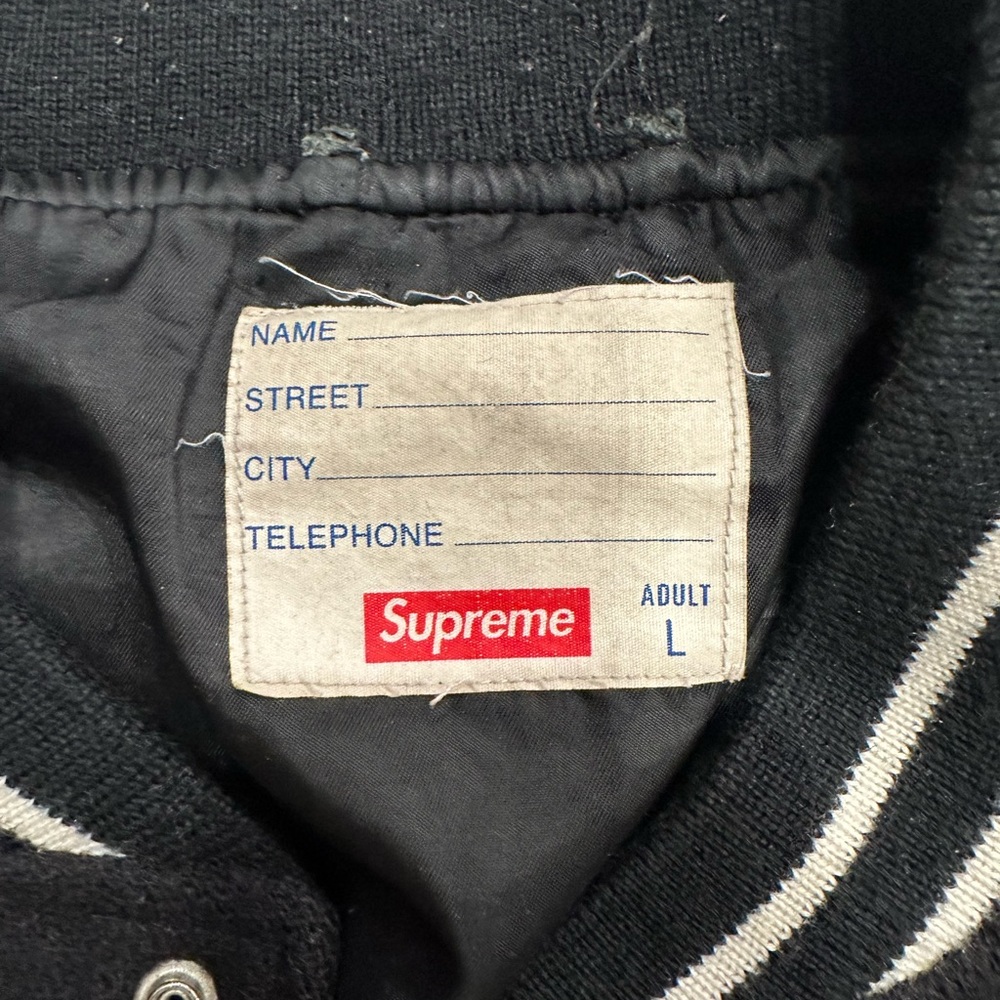 Supreme Holy trinity Varsity Jacket AW11 - Picture 4 of 7